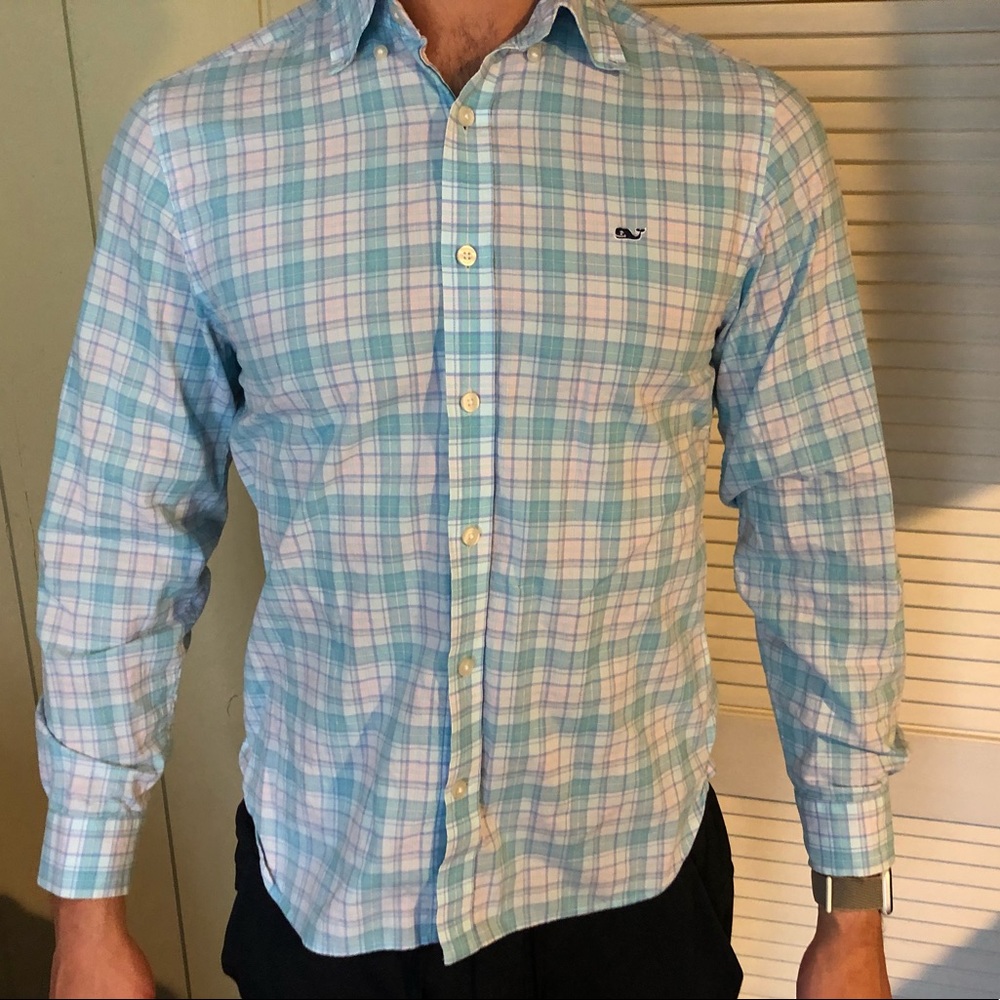 Men’s Vineyard Vines Long Sleeve Button Up